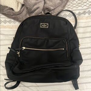 Kate Spade Black Backpack